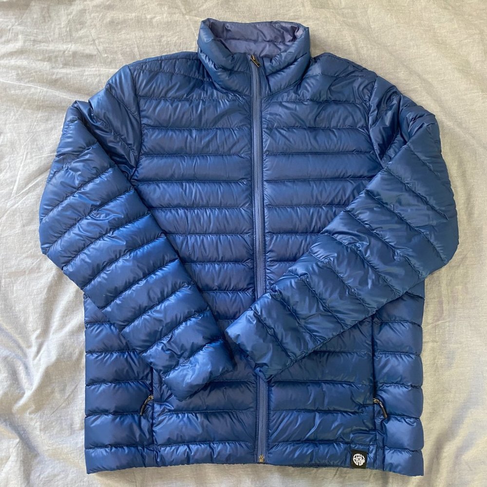 Mens REI Blue Down Jacket